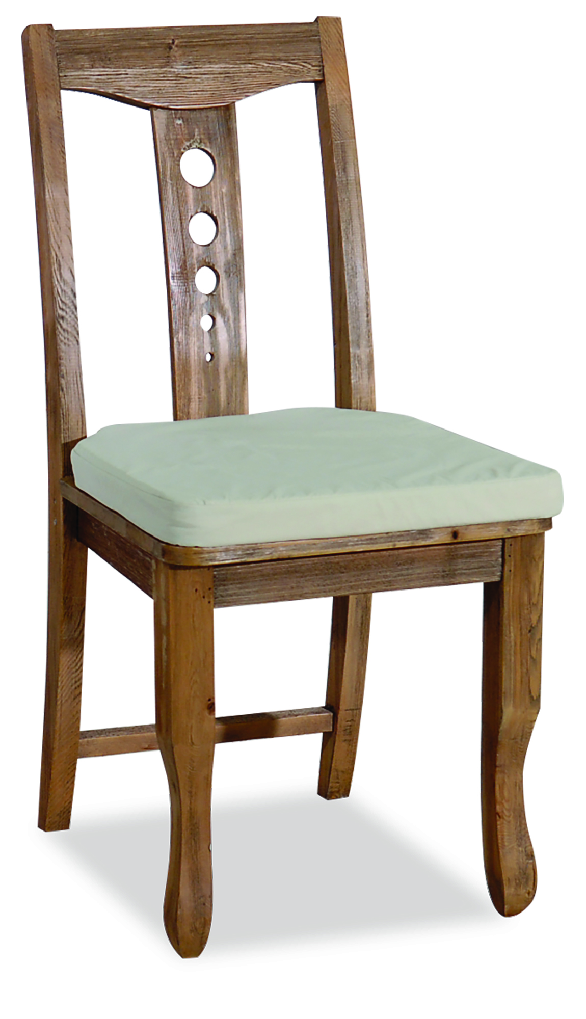 Ξύλινη Καρέκλα Με Μαξιλάρι