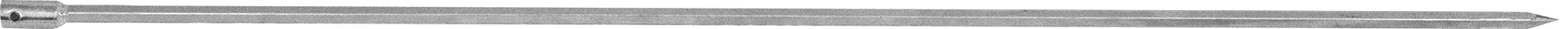 Σούβλα Κοκορετσιού Μασίφ Τετράγωνη Χρώμιο Με Λαβή 10mm x 10mm x 180cm