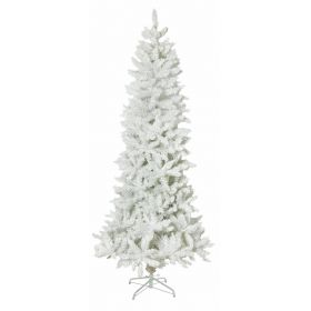 Slim Λευκό Χριστουγεννιάτικο Δέντρο 210cm
