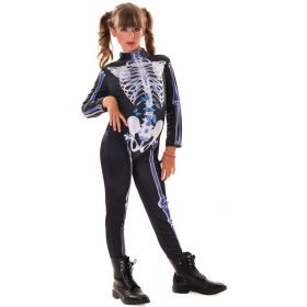 Αποκριάτικη Στολή Bones Skeleton Κορίτσι