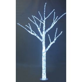 Led Φωτιζόμενο Δέντρο Με 920 Led Με Λευκό Φωτισμό,230(Η) x 150cm