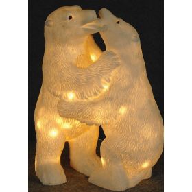 Φωτιζόμενες Ακρυλικές Αρκούδες Με Θερμό Φωτισμό ,30 x 17 x 39(H)cm