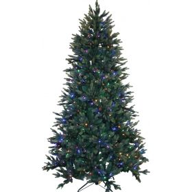 Χριστουγεννιάτικο Δέντρο Με Λαμπάκια Led RGB Με Δυνατότητα Αλλαγής Χρώματος Και Προγράμματος 210cm