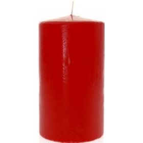 Κόκκινο Κερί Κύλινδρος φ6 x 10(h)cm