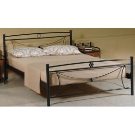 Υπέρδιπλο Μεταλλικό Κρεβάτι Μαργαρίτα 208 x 158cm