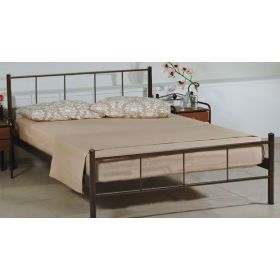 Ημίδιπλο Μεταλλικό Κρεβάτι Απιστία 198 x 118cm