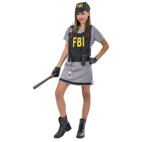 Αποκριάτικη Στολή FBI Κορίτσι