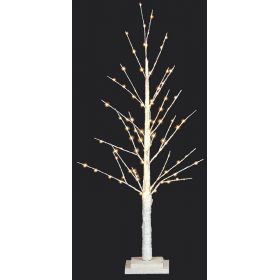Led Φωτιζόμενο Χριστουγεννιάτικο Δέντρο Με 120Led Και Θερμό Φωτισμό 120(h)cm