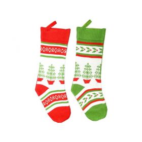 Πλεκτή Χριστουγεννιάτικη Κάλτσα 59cm