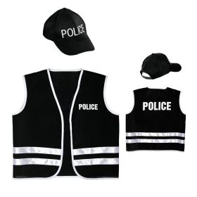 Παιδικό Αποκριάτικο Σέτ Αστυνομικού (Γιλέκο Και Καπέλο)