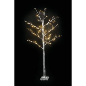 Led Χριστουγεννιάτικο Δέντρο Με 120Led Με Θερμό Φωτισμό 180(H)cm