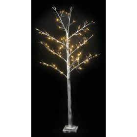 Led Φωτιζόμενο Χριστουγεννιάτικο Δέντρο Με 136Led Και Θερμό Φωτισμό 210(h)cm