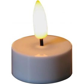 Διακοσμητικά Κεριά Μπαταρίας CR2032 Με 3D Wick Flame ,Σέτ 4 Τεμαχίων Ø 3,8 x 4,5cm