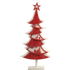 Επιτραπέζιο Χριστουγεννιάτικο Διακοσμητικό Δέντρο Φενιζόλ 35 x 9 x 70(h)cm