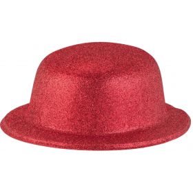 Κόκκινο Αποκριάτικο Καπέλο Με Γκλίτερ