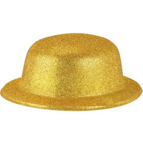 Χρυσό Αποκριάτικο Καπέλο Με Γκλίτερ