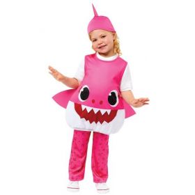  Αποκριάτικη Στολή Baby Shark Pink Mummy Κορίτσι 