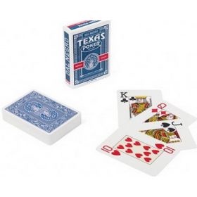 Μπλέ Πλαστική Τράπουλα Texas Poker Dal Negro