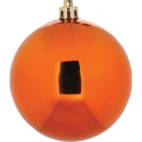 Πλαστική Γυαλιστερή Χριστουγεννιάτικη Μπάλα 4cm