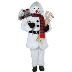 Διακοσμητικός Χριστουγεννιάτικος Χιονάνθρωπος 120cm