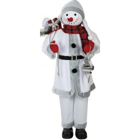 Διακοσμητικός Χριστουγεννιάτικος Χιονάνθρωπος 90cm